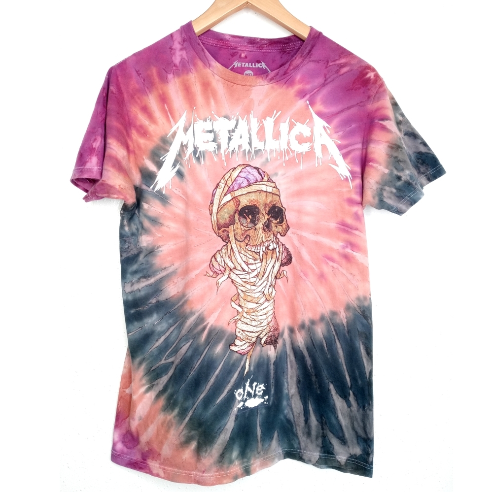 COPY - METALLICA ONE TIE-DYE T-SHIRT